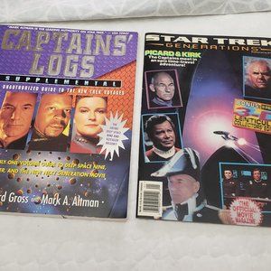 Star Trek Book/Magazine Lot
